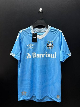 CAMISA DO GRÊMIO 2022 CELESTE #9 SUAREZ - M
