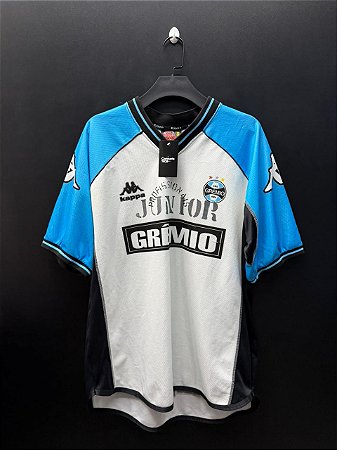 CAMISA DO GRÊMIO 2001 BRANCA TREINO JUNIORES - GG