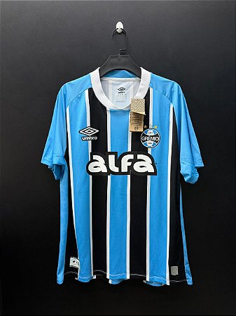 CAMISA DO GRÊMIO 2025 TRICOLOR TORCEDOR ALFA