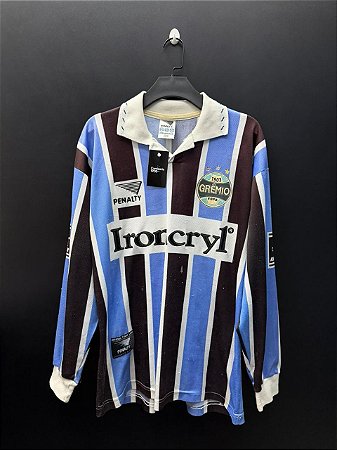 CAMISA DO GRÊMIO 1997 TRICOLOR #21 - GG (MANGA LONGA)