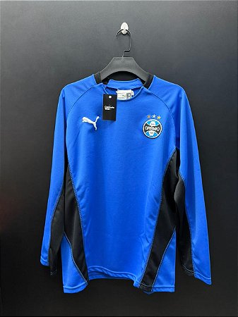 MOLETOM DO GRÊMIO 2005 TREINO S/ PATROCÍNIO - M