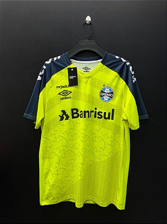 CAMISA DO GRÊMIO 2022 TREINO GOLEIRO AMARELA - G