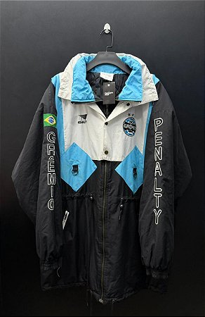 PARKA DO GRÊMIO 1995 BRANCA/PRETA - EG