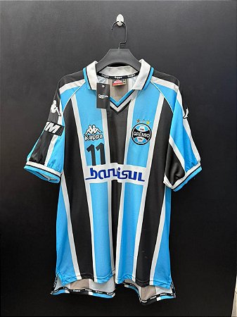 CAMISA DO GRÊMIO 2001 TRICOLOR TAM #11 - G