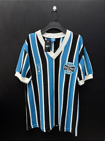 CAMISA DO GRÊMIO 1983 RETRO LICENCIADA TRICOLOR #7 - EXG