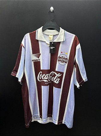 CAMISA DO GRÊMIO 1995 TRICOLOR COCA COLA #10 - GG