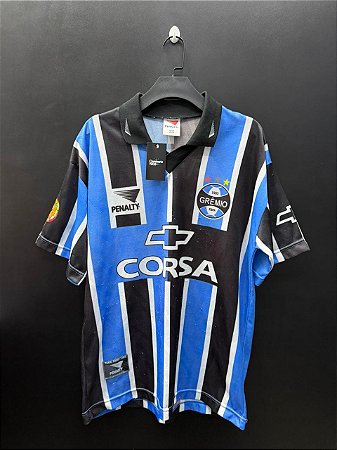CAMISA DO GRÊMIO 1998 TRICOLOR #9 - GG