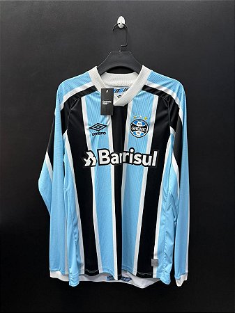 CAMISA DO GRÊMIO 2021 TRICOLOR #15 - M (MANGA LONGA)
