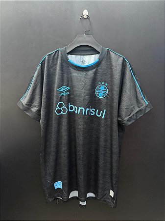 CAMISA DO GRÊMIO 2023 PRETA TORCEDOR S/N - GG