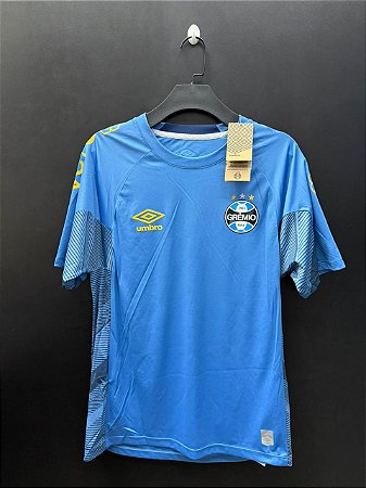 CAMISA DO GREMIO 2025 GOLEIRO AZUL JOGADOR - M