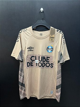 CAMISA DO GREMIO 2025 GOLEIRO MARROM JOGADOR (CLUBE DE TODOS)