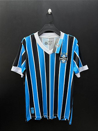 CAMISA DO GRÊMIO 1983 TRICOLOR RETRÔ LICENCIADA #7