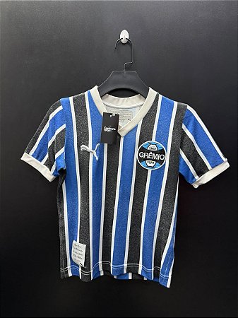 CAMISA DO GRÊMIO 1983 TRICOLOR RETRO PUMA #7 - G (FEMININA)