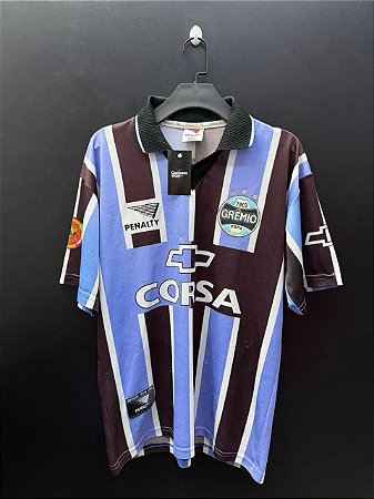 CAMISA DO GRÊMIO 1998 TRICOLOR #9 - G