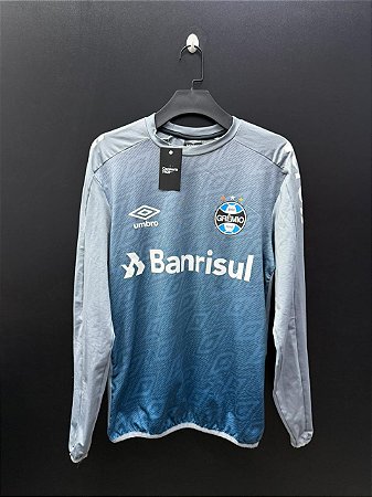 MOLETOM DO GRÊMIO 2020 TREINO CINZA - PP