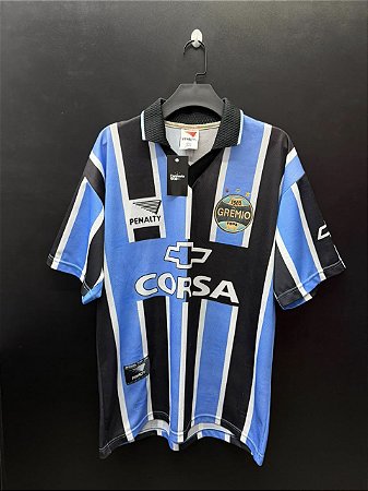 CAMISA DO GRÊMIO 1998 TRICOLOR #6 - GG