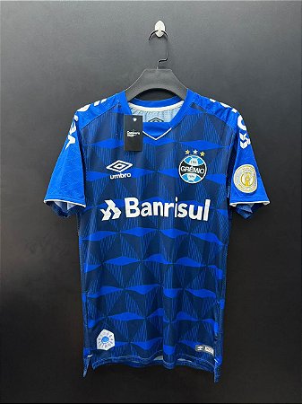 CAMISA DO GRÊMIO BRASILEIRÃO 2019 AZUL #14 M. HENRIQUE - P