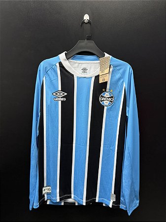 CAMISA DO GRÊMIO 2025 TRICOLOR S/N - M (MANGA LONGA)