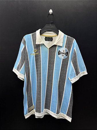 CAMISA DO GRÊMIO 1954 RETRO TRICOLOR TOPPER S/N - EG