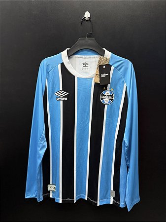CAMISA DO GRÊMIO 2025 TRICOLOR S/N - M (MANGA LONGA)