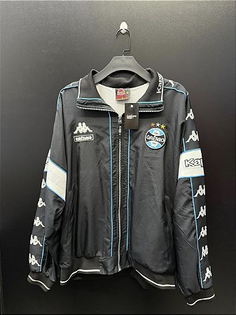 JAQUETA DO GRÊMIO 2001 KAPPA PRETA - G