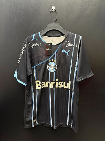 CAMISA DO GRÊMIO 2010 PRETA #7 JONAS - G