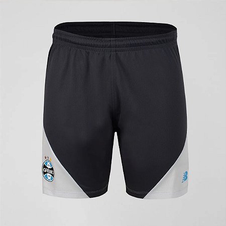 CALÇÃO DO GRÊMIO 2026 TREINO GRAFITE/BRANCO