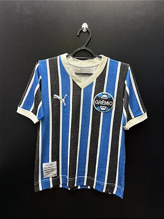 CAMISA DO GRÊMIO 1983 RETRO TRICOLOR PUMA #7 - GG (FEMININA)