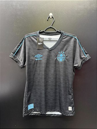 CAMISA DO GRÊMIO 2023 PRETA S/N - M (FEMININA)