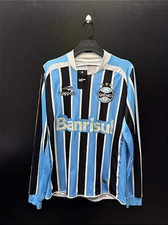 CAMISA DO GRÊMIO 2011 TRICOLOR #5 - M (MANGA LONGA)