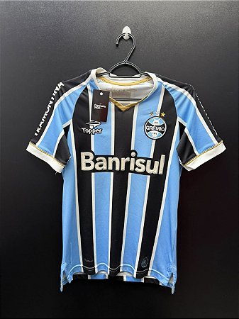 CAMISA DO GRÊMIO 2014 LIBERTADORES TRICOLOR #10 - INFANTIL 16