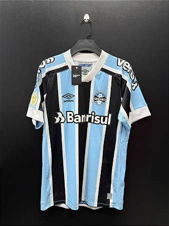 CAMISA DO GRÊMIO 2021 TRICOLOR #42 F. HENRIQUE - M