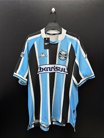 CAMISA DO GRÊMIO 2002 TRICOLOR #10 - G