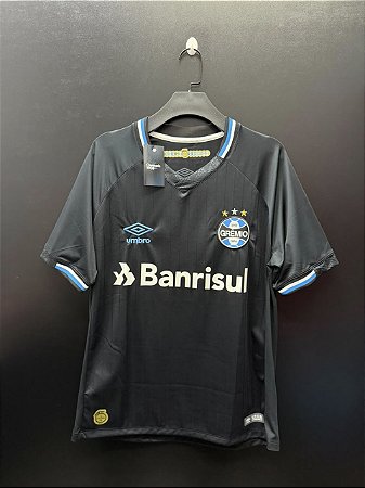 CAMISA DO GRÊMIO 2018 PRETA #3 GEROMEL - G