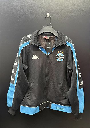 JAQUETA DO GRÊMIO 2000 PRETA KAPPA - M