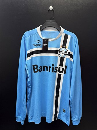 CAMISA DO GRÊMIO 2011 CELESTE #9 M. MORENO - EG (MANGA LONGA)
