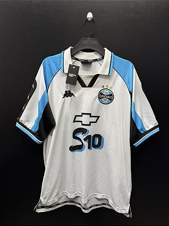 CAMISA DO GRÊMIO 2000 BRANCA s10 #6 - G