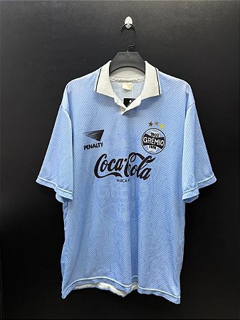 CAMISA DO GRÊMIO 1995 CELESTE COCA COLA #10 - GG