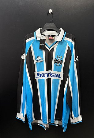 CAMISA DO GRÊMIO 2001 TRICOLOR #10 - GG (MANGA LONGA)