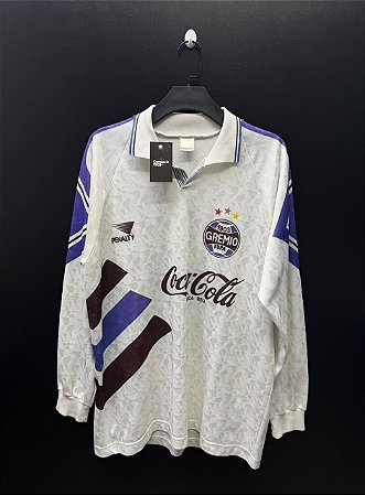 CAMISA DO GRÊMIO 1993 BRANCA #10 - GG (MANGA LONGA)