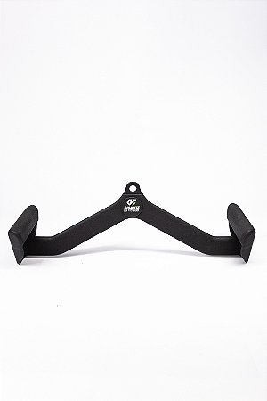 Puxador anatômico 49 cm emborrachado (pegada neutra)