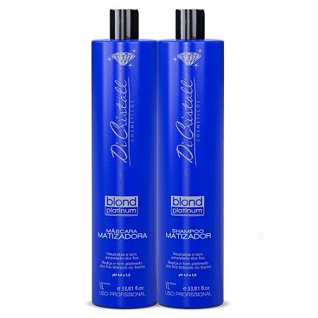 Blond Platinum Shampoo e Máscara Matizadora