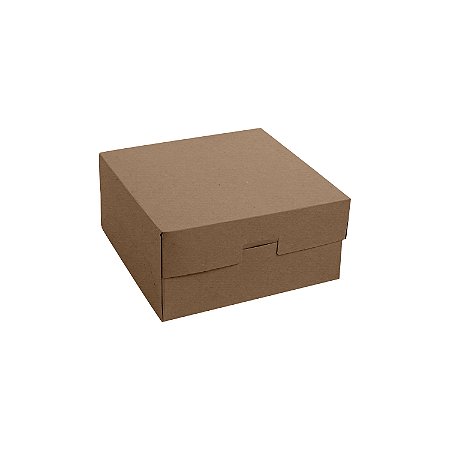 EMBALAGEM PARA DELIVERY MULTIUSO KRAFT - 153x152x75mm - 100 UNIDADES