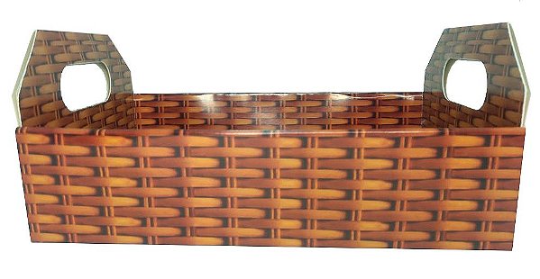 CESTA MULTIUSO RATAN - 250x190x104mm - 25 UNIDADES