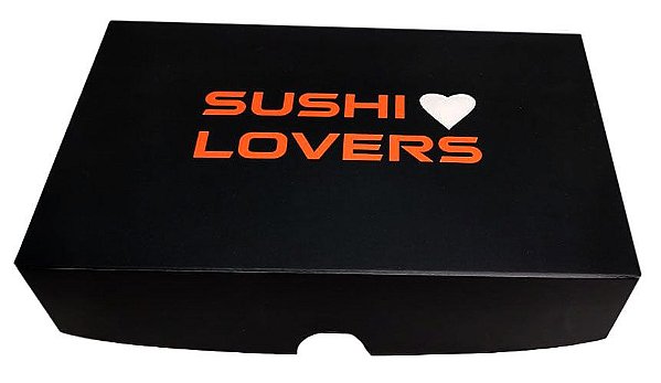 EMBALAGEM PARA SUSHI - 190x120x40mm - 100 UNIDADES