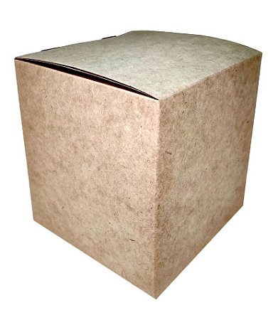 CAIXA DE PANETONE 650G - KRAFT - 158x158x160mm - 50 UNIDADES