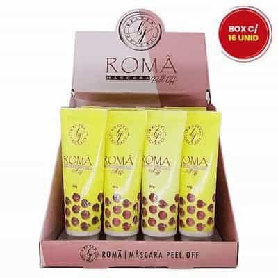 Máscara Facial Romã Peel Off Beleza Juvenil BJ0008 - Box c/ 16 unid