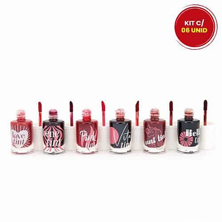 Lip Tint Febella BM4016 - Kit c/ 06 unid