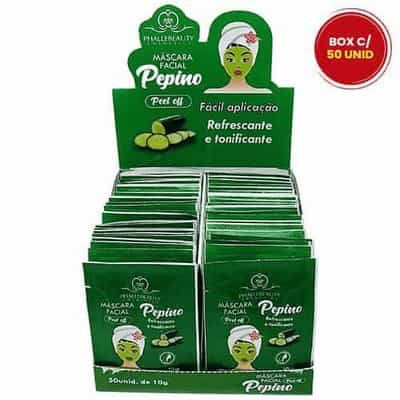 Máscara Facial Pepino Peel Off Phállebeauty PH0017 - Box c/ 50 unid