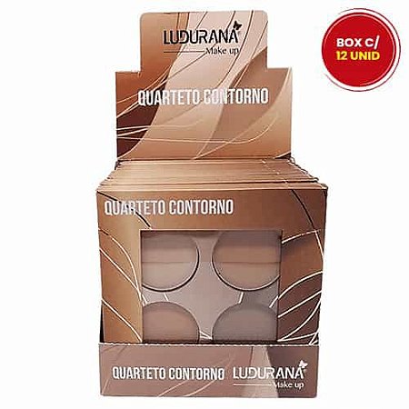 Quarteto Contorno Ludurana B00010 - Box c/ 12 unid